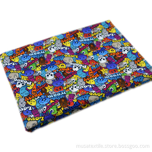 Digital Print 100% Cotton Woven Poplin Fabric
